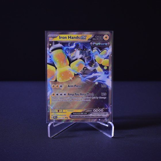Iron Hands ex, 031/131, Prismatic Evolutions (PRE), Double Rare (RR), Kartu Pokemon, [#2]