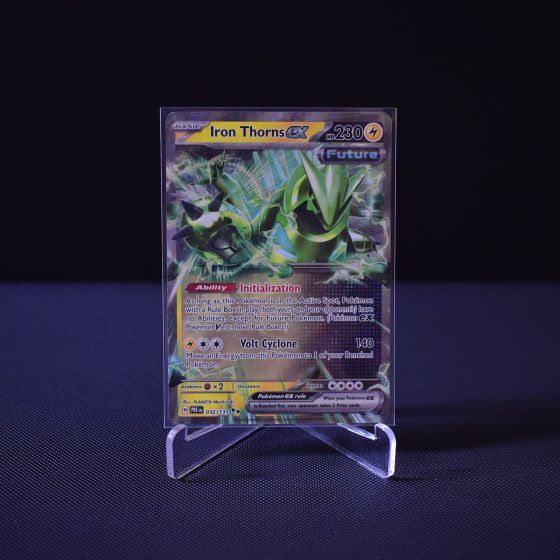 Iron Thorns ex, 032/131, Prismatic Evolutions (PRE), Double Rare (RR), Kartu Pokemon, [#1]