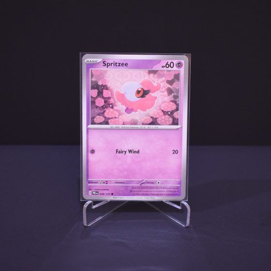 Spritzee, 038/131, Prismatic Evolutions (PRE), Common (C), Kartu Pokemon, [#2]
