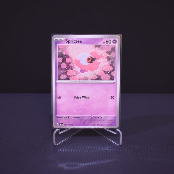 Spritzee, 038/131, Prismatic Evolutions (PRE), Common (C), Kartu Pokemon, [#3]