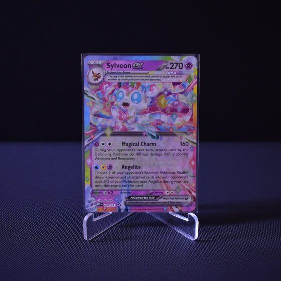 Sylveon ex, 041/131, Prismatic Evolutions (PRE), Double Rare (RR), Kartu Pokemon, [#1]