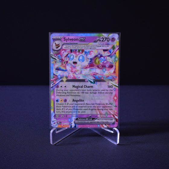 Sylveon ex, 041/131, Prismatic Evolutions (PRE), Double Rare (RR), Kartu Pokemon, [#2]