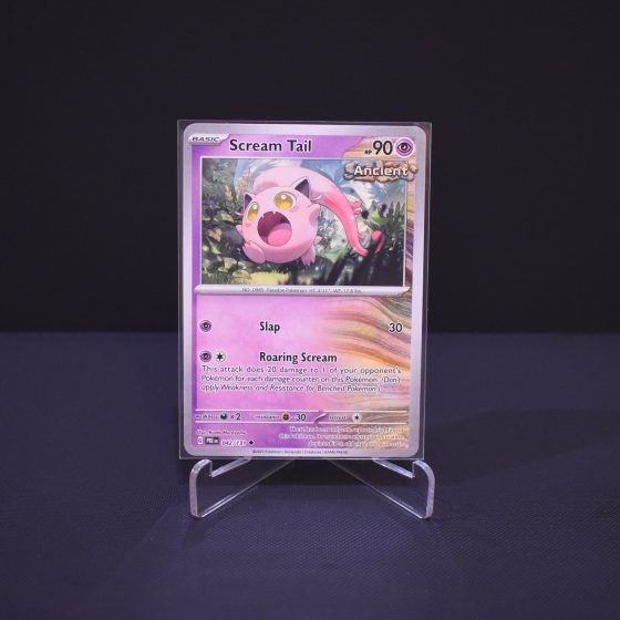 Scream Tail, 042/131, Prismatic Evolutions (PRE), Uncommon (U), Kartu Pokemon, [#1]