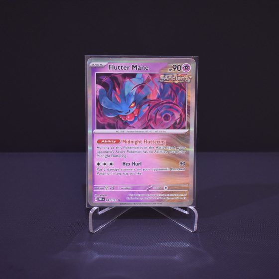 Flutter Mane, 043/131, Prismatic Evolutions (PRE), Rare (R), Kartu Pokemon, [#1]