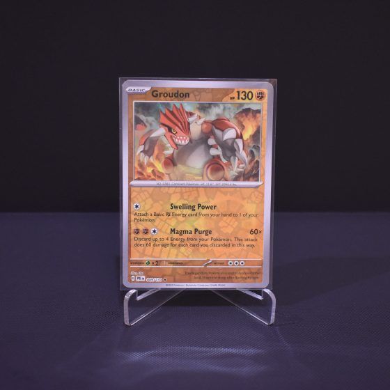 Groudon, 049/131, Prismatic Evolutions (PRE), Reverse Holo (RH), Kartu Pokemon, [#1]