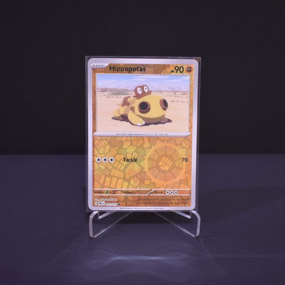 Hippopotas, 052/131, Prismatic Evolutions (PRE), Reverse Holo (RH), Kartu Pokemon, [#3]