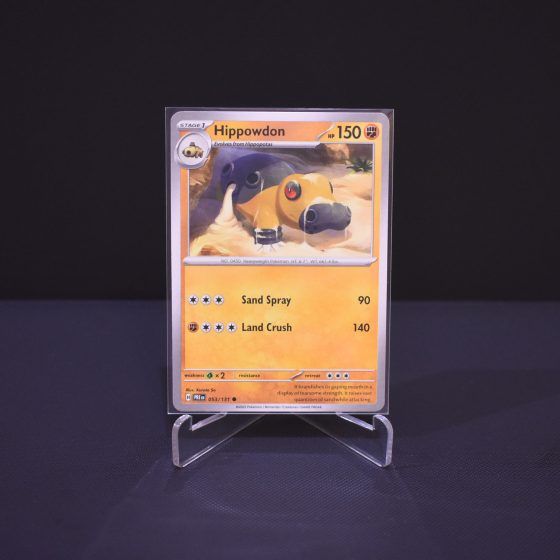 Hippowdon, 053/131, Prismatic Evolutions (PRE), Common (C), Kartu Pokemon, [#2]