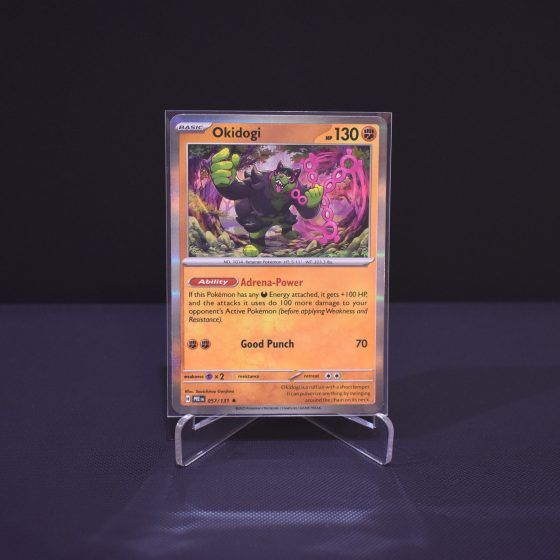 Okidogi, 057/131, Prismatic Evolutions (PRE), Rare (R), Kartu Pokemon, [#1]