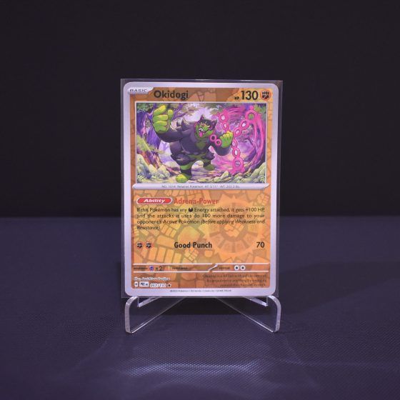 Okidogi, 057/131, Prismatic Evolutions (PRE), Reverse Holo (RH), Kartu Pokemon, [#1]