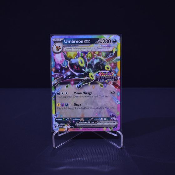 Umbreon ex (Stamped Promo), 060/131, Prismatic Evolutions (PRE), Promo (PR), Kartu Pokemon, [#1]