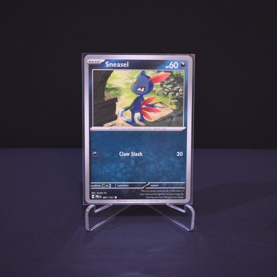 Sneasel, 061/131, Prismatic Evolutions (PRE), Common (C), Kartu Pokemon, [#1]