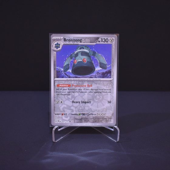 Bronzong, 067/131, Prismatic Evolutions (PRE), Reverse Holo (RH), Kartu Pokemon, [#1]