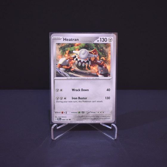 Heatran, 068/131, Prismatic Evolutions (PRE), Uncommon (U), Kartu Pokemon, [#1]
