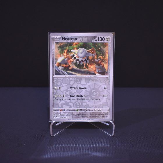 Heatran, 068/131, Prismatic Evolutions (PRE), Reverse Holo (RH), Kartu Pokemon, [#1]