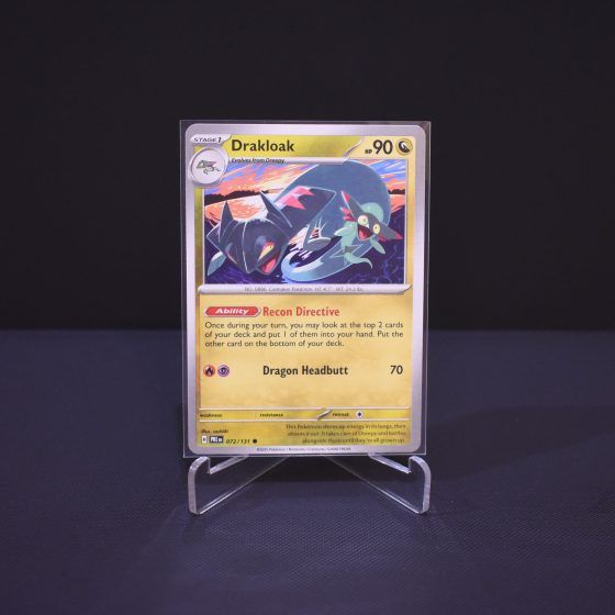 Drakloak, 072/131, Prismatic Evolutions (PRE), Common (C), Kartu Pokemon, [#2]