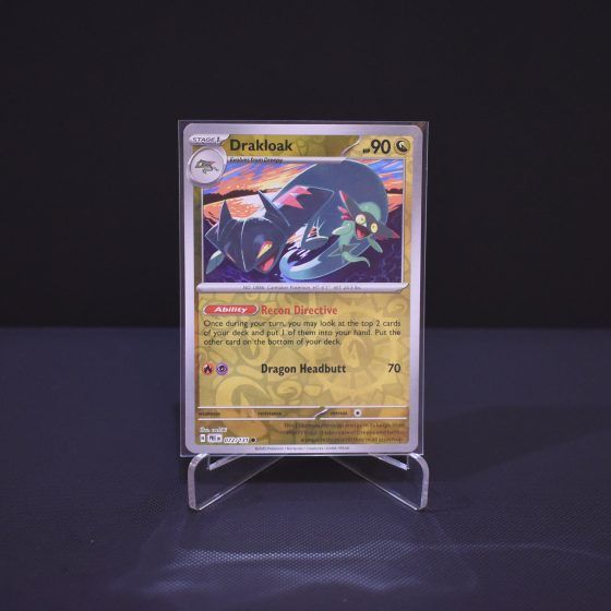 Drakloak, 072/131, Prismatic Evolutions (PRE), Reverse Holo (RH), Kartu Pokemon, [#1]