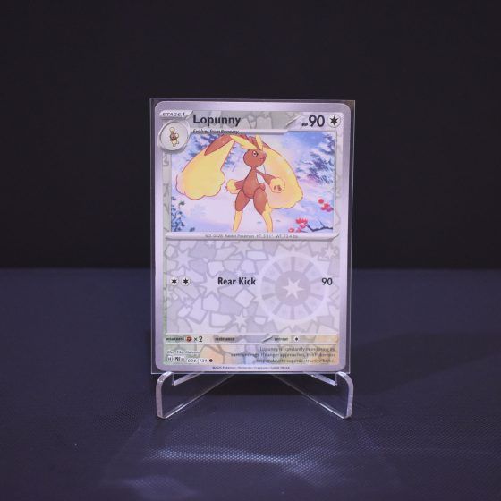 Lopunny, 084/131, Prismatic Evolutions (PRE), Reverse Holo (RH), Kartu Pokemon, [#1]