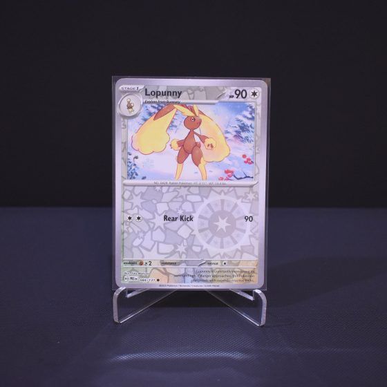 Lopunny, 084/131, Prismatic Evolutions (PRE), Reverse Holo (RH), Kartu Pokemon, [#2]