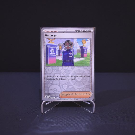 Amarys, 093/131, Prismatic Evolutions (PRE), Reverse Holo (RH), Kartu Pokemon, [#1]
