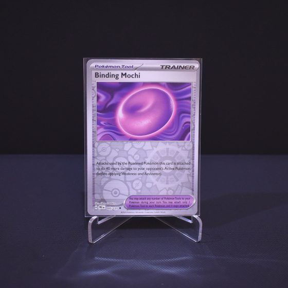 Binding Mochi, 095/131, Prismatic Evolutions (PRE), Reverse Holo (RH), Kartu Pokemon, [#1]