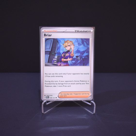 Briar, 100/131, Prismatic Evolutions (PRE), Uncommon (U), Kartu Pokemon, [#1]