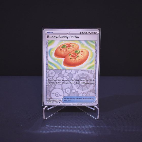 Buddy-Buddy Poffin, 101/131, Prismatic Evolutions (PRE), Reverse Holo (RH), Kartu Pokemon, [#3]