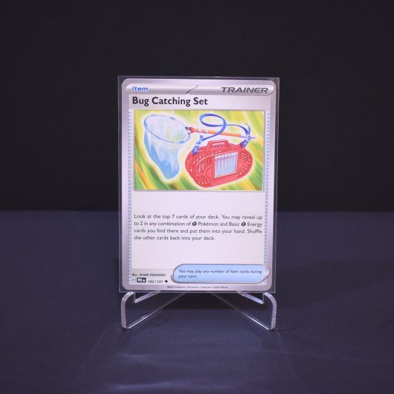 Bug Catching Set, 102/131, Prismatic Evolutions (PRE), Uncommon (U), Kartu Pokemon, [#1]
