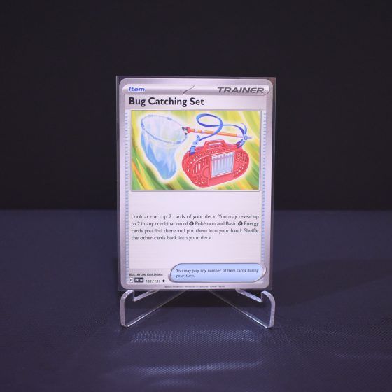 Bug Catching Set, 102/131, Prismatic Evolutions (PRE), Uncommon (U), Kartu Pokemon, [#2]