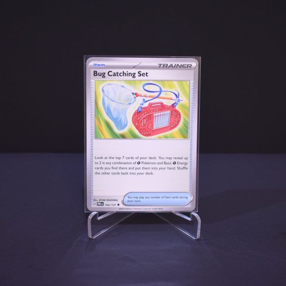 Bug Catching Set, 102/131, Prismatic Evolutions (PRE), Uncommon (U), Kartu Pokemon, [#3]