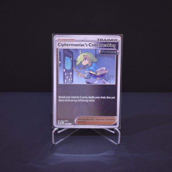 Ciphermaniac's Codebreaking, 104/131, Prismatic Evolutions (PRE), Reverse Holo (RH), Kartu Pokemon, [#1]
