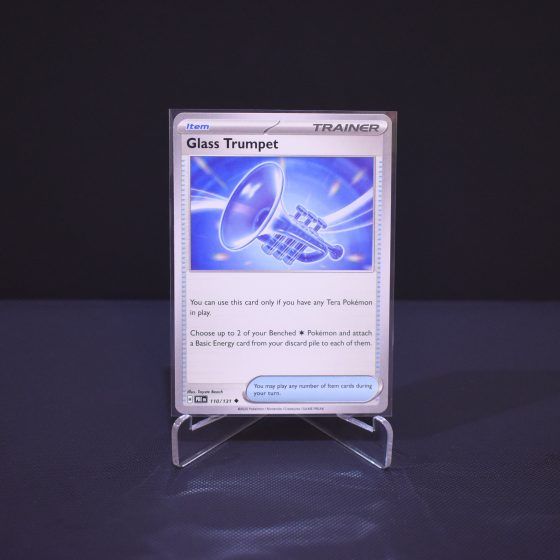 Glass Trumpet, 110/131, Prismatic Evolutions (PRE), Uncommon (U), Kartu Pokemon, [#1]