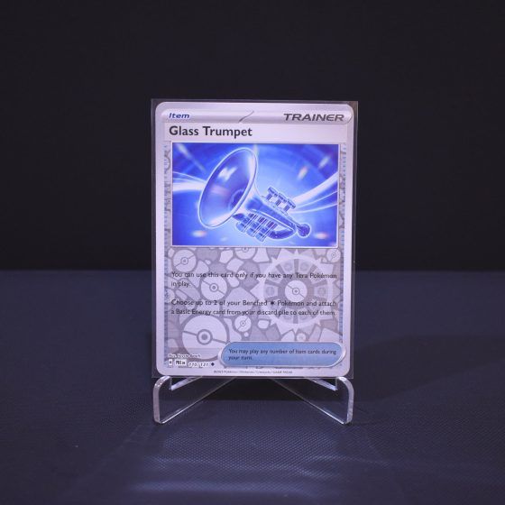 Glass Trumpet, 110/131, Prismatic Evolutions (PRE), Reverse Holo (RH), Kartu Pokemon, [#2]