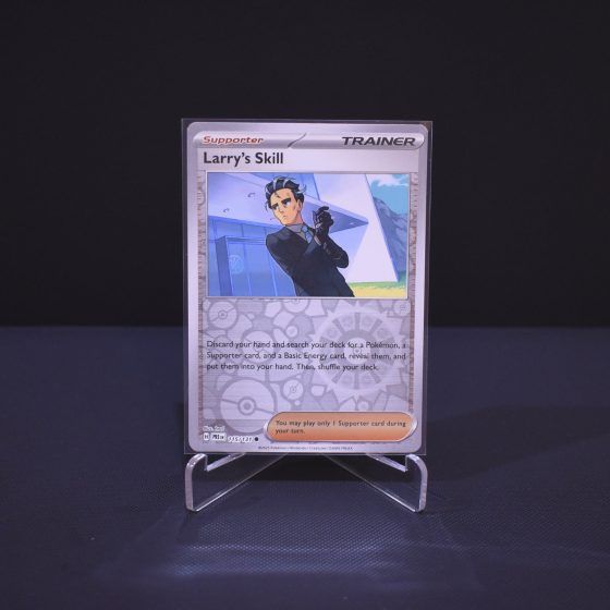 Larry's Skill, 115/131, Prismatic Evolutions (PRE), Reverse Holo (RH), Kartu Pokemon, [#1]
