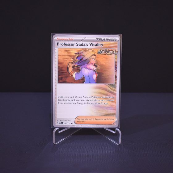 Professor Sada's Vitality, 120/131, Prismatic Evolutions (PRE), Uncommon (U), Kartu Pokemon, [#1]