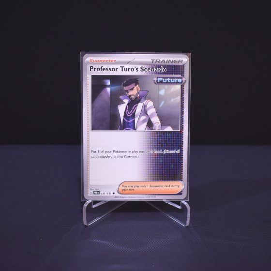 Professor Turo's Scenario, 121/131, Prismatic Evolutions (PRE), Uncommon (U), Kartu Pokemon, [#1]