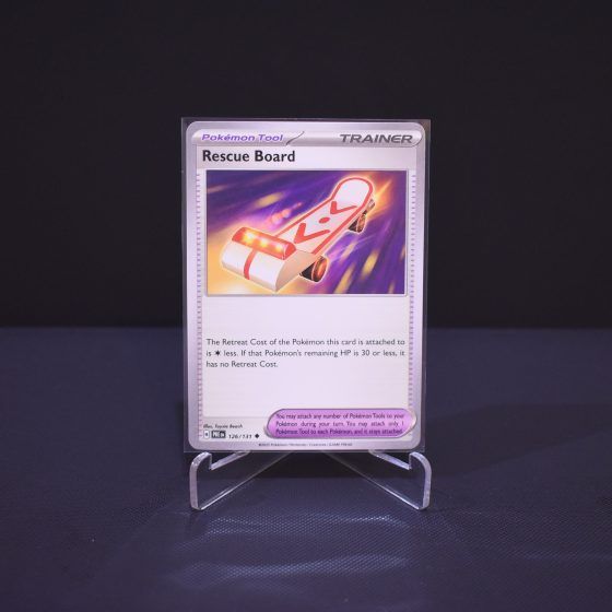 Rescue Board, 126/131, Prismatic Evolutions (PRE), Uncommon (U), Kartu Pokemon, [#1]