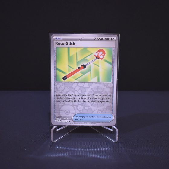 Roto-Stick, 127/131, Prismatic Evolutions (PRE), Reverse Holo (RH), Kartu Pokemon, [#1]