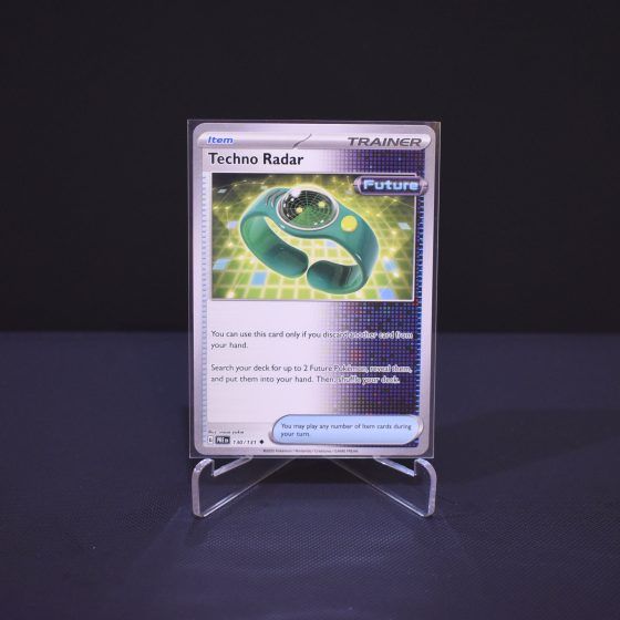 Techno Radar, 130/131, Prismatic Evolutions (PRE), Uncommon (U), Kartu Pokemon, [#1]