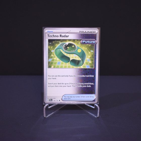 Techno Radar, 130/131, Prismatic Evolutions (PRE), Uncommon (U), Kartu Pokemon, [#2]