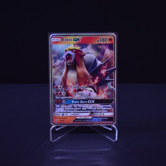 Entei-GX, 10/73, Shining Legends (SLG), Ultra Rare (UR), Kartu Pokemon, [#4]
