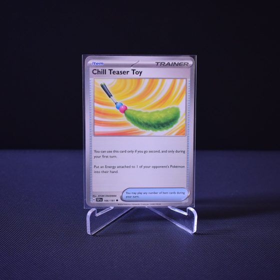 Chill Teaser Toy, 166/191, Surging Sparks (SSP), Uncommon (U), Kartu Pokemon, [#1]