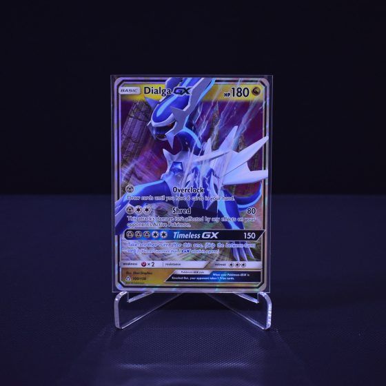 Dialga-GX, 100/156, Ultra Prism (UPR), Ultra Rare (UR), Kartu Pokemon, [#1]