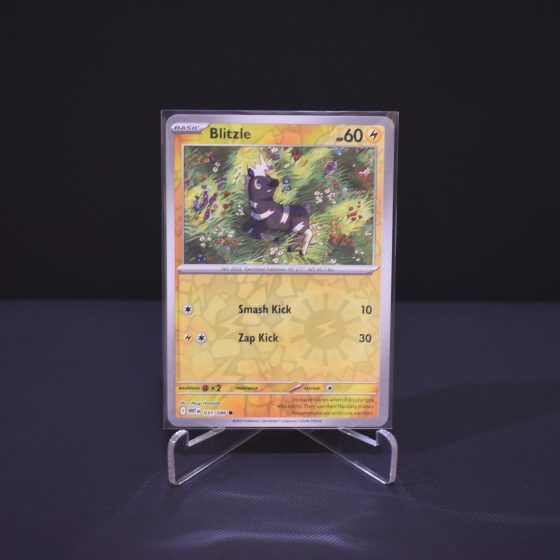 Blitzle, 031/086, White Flare (WHT), Reverse Holo (RH), Kartu Pokemon, [#1]