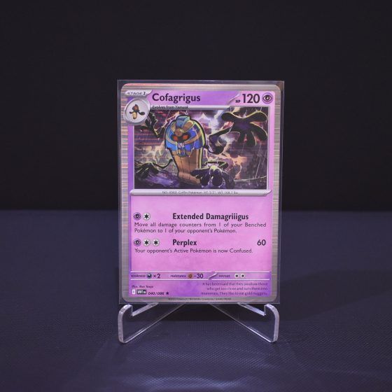 Cofagrigus, 040/086, White Flare (WHT), Rare (R), Kartu Pokemon, [#1]