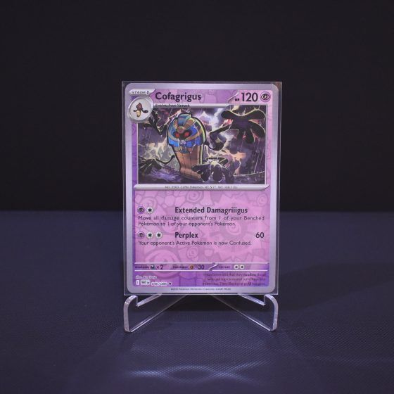 Cofagrigus, 040/086, White Flare (WHT), Reverse Holo (RH), Kartu Pokemon, [#1]
