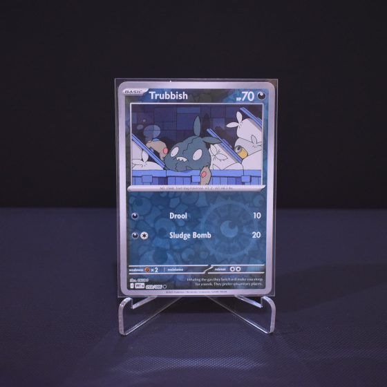 Trubbish, 059/086, White Flare (WHT), Reverse Holo (RH), Kartu Pokemon, [#1]