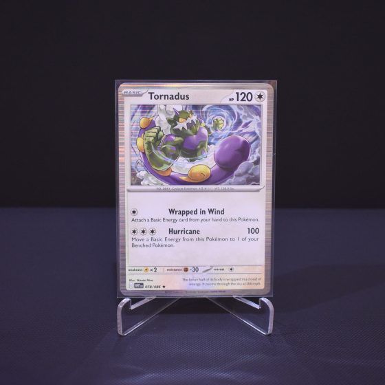 Tornadus, 078/086, White Flare (WHT), Rare (R), Kartu Pokemon, [#1]