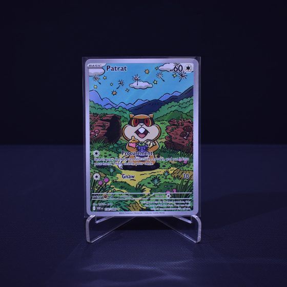 Patrat, 152/086, White Flare (WHT), Illustration Rare (IR), Kartu Pokemon, [#1]