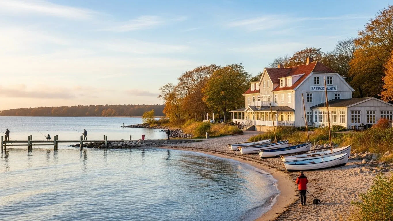 Båringskov Badehotel med Søudsigt