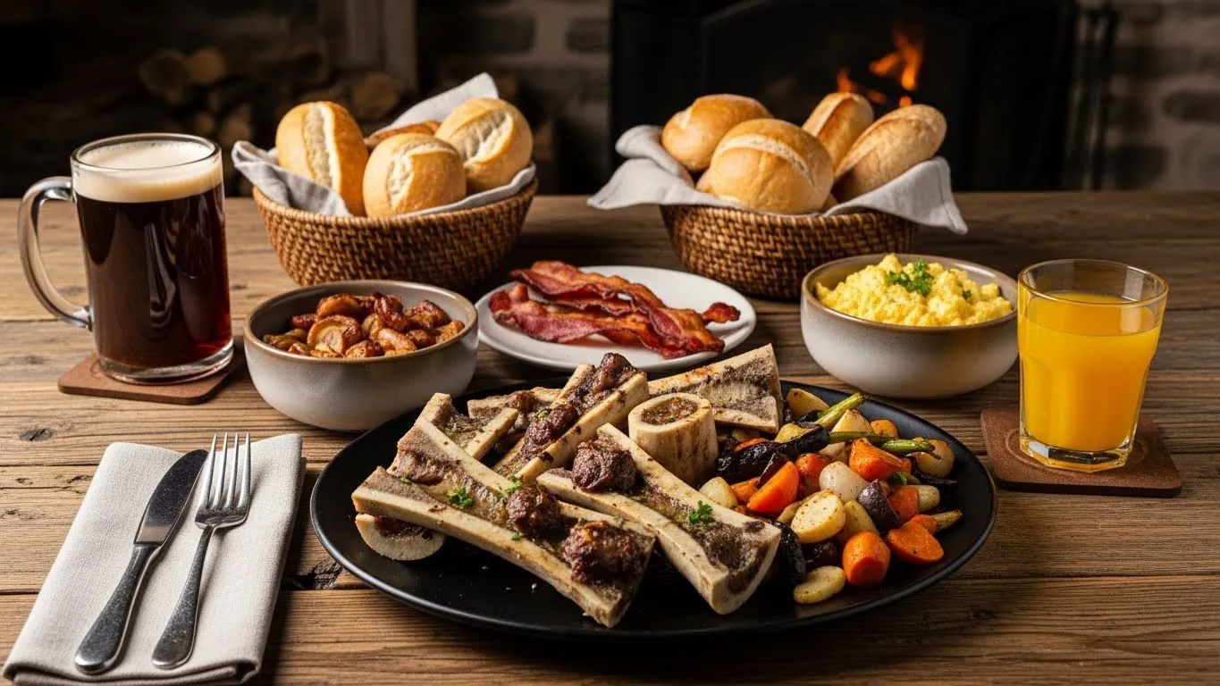 Bones Frokost med Friske Ingredienser